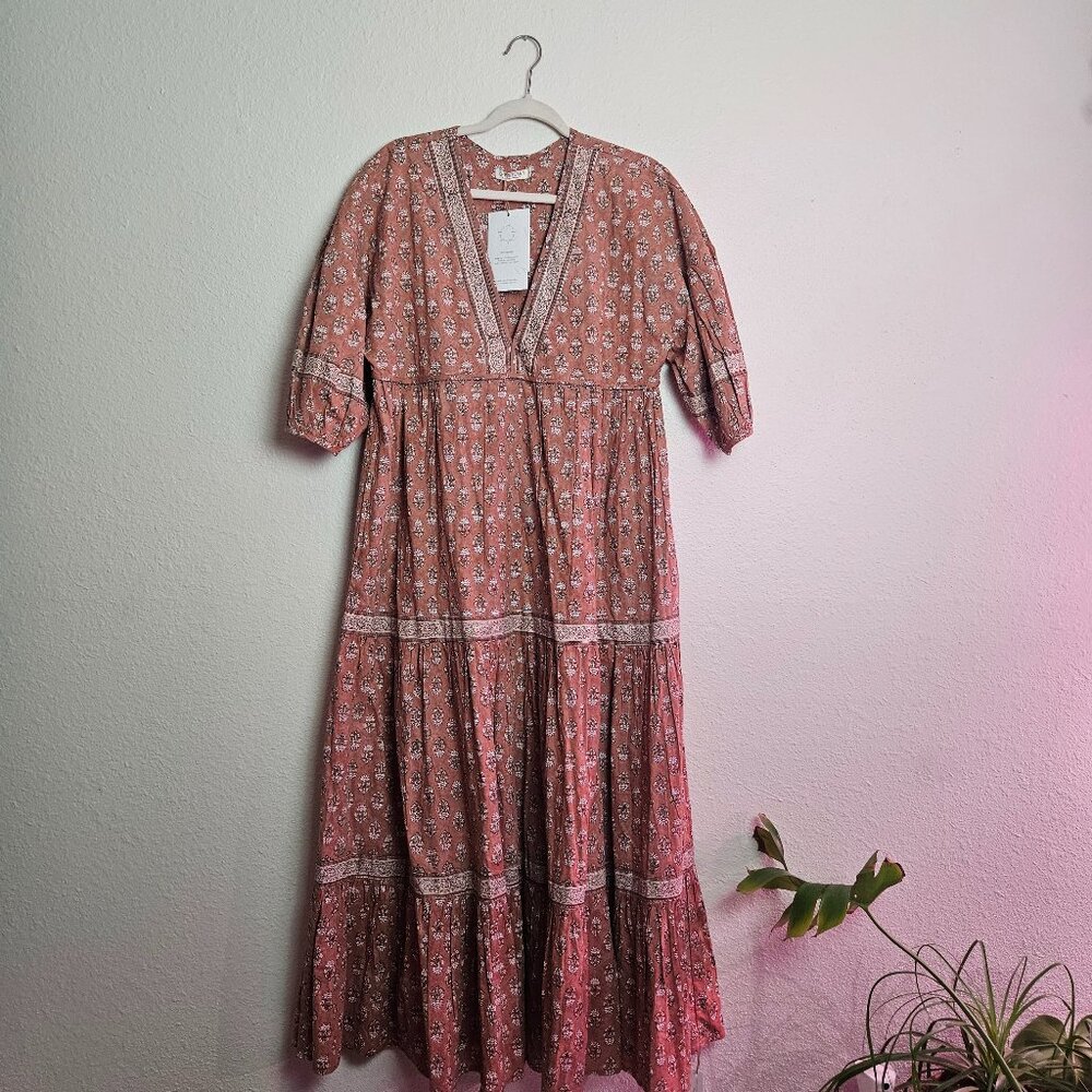 Christy dawn senna midi dress size large